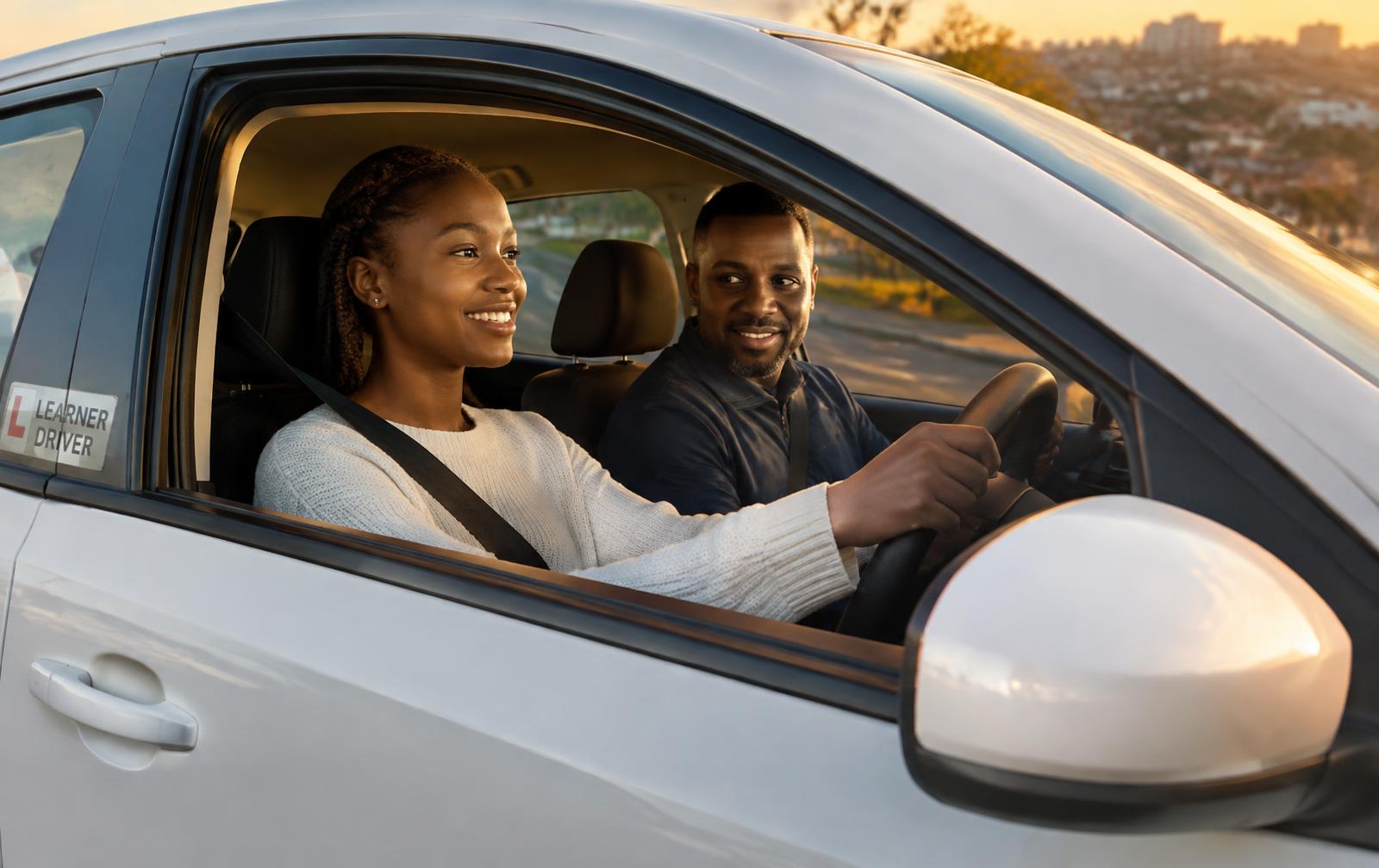 Learner driver with SN instructor